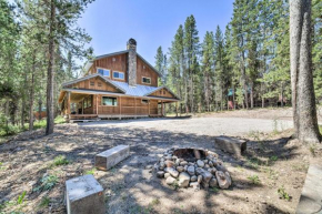 Contemporary Cabin with Game Room and Fire Pit